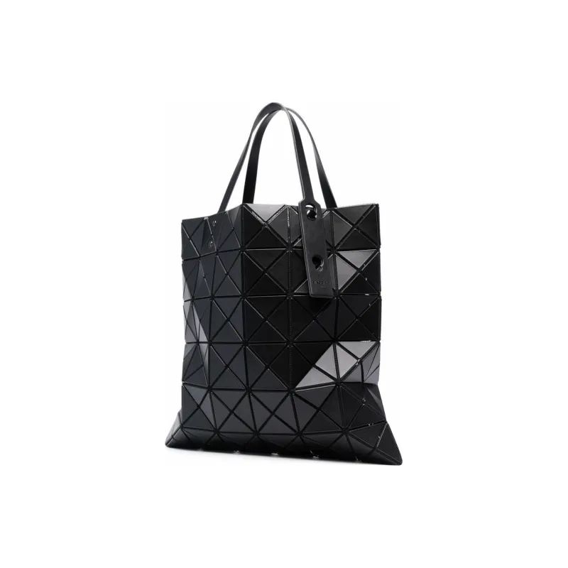ISSEY MIYAKE Lucent Polyvinyl Chloride Resin Tote Bag, Shopping Bag, Shoulder Bag, Handbag Tubas Women's Black-2