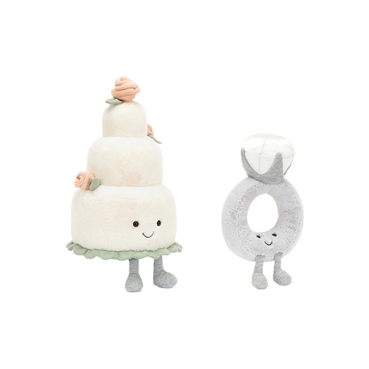  ぬいぐるみ Amuseables Wedding Cake Jellycat - Amuseable Wedding Cake - Hub Hobby