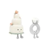 JELLYCAT Amuseables Wedding Cake Plush Toy