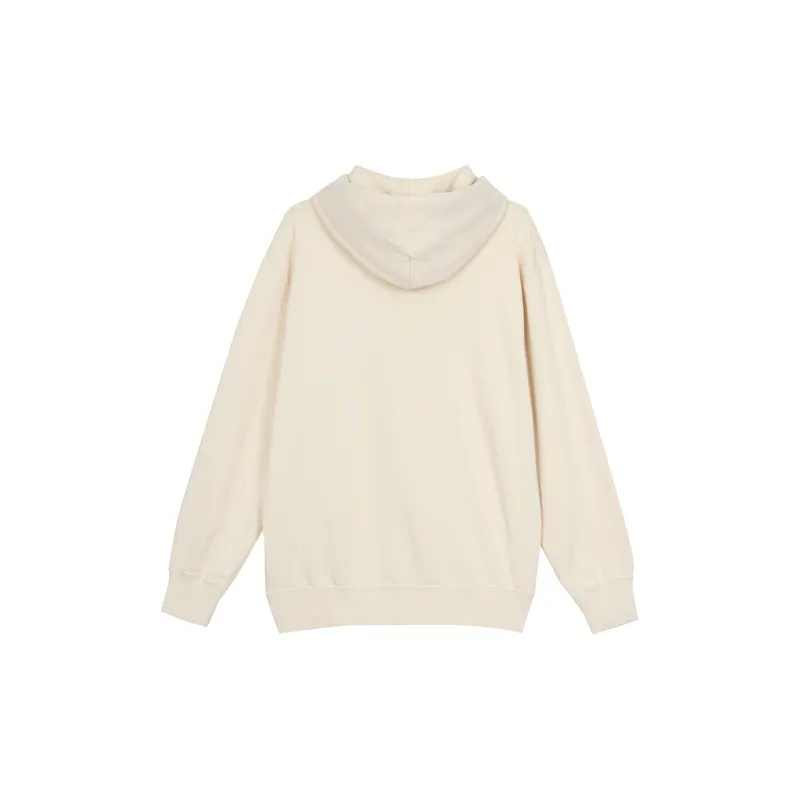 UNIQLO Sweatshirt Unisex Light Beige-1