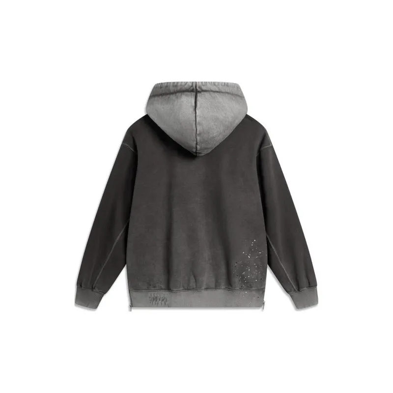 LiNing Badfive Sweatshirt Men's Obsidian Gray-1