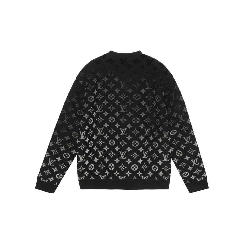 LOUIS VUITTON Gradient Monogram Fil Coupe Sweatshirt-1