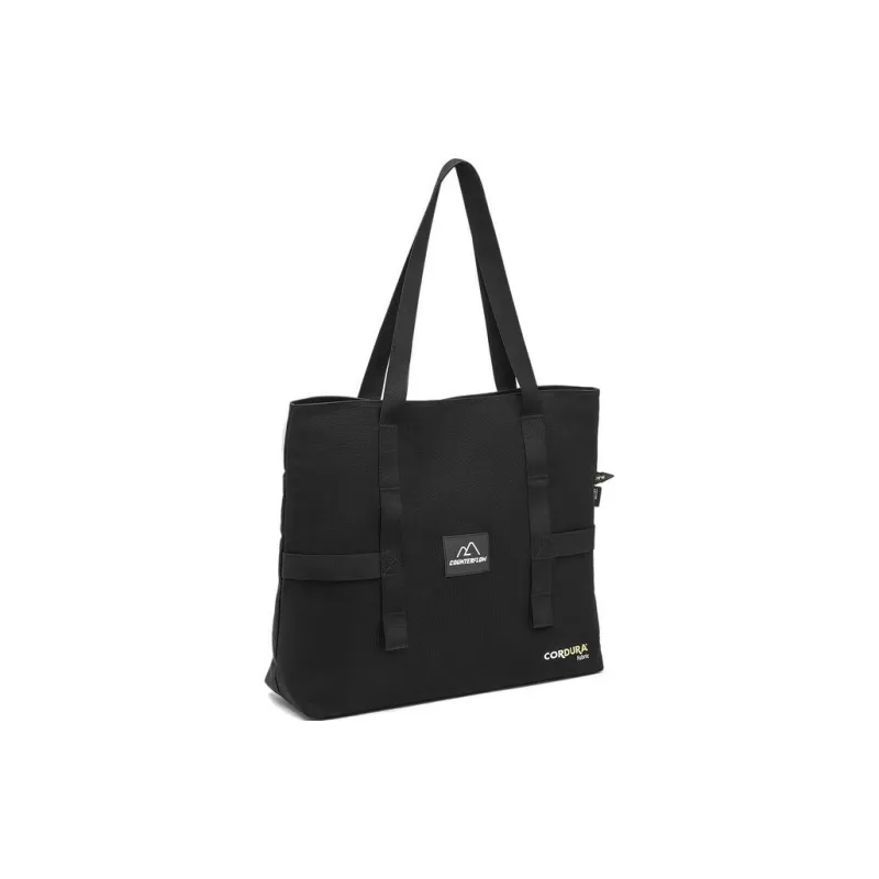 LiNing Sports Life Collection Polyester Tote Bag Shopping Bag Handbag Shoulder Bag Unisex Black-2