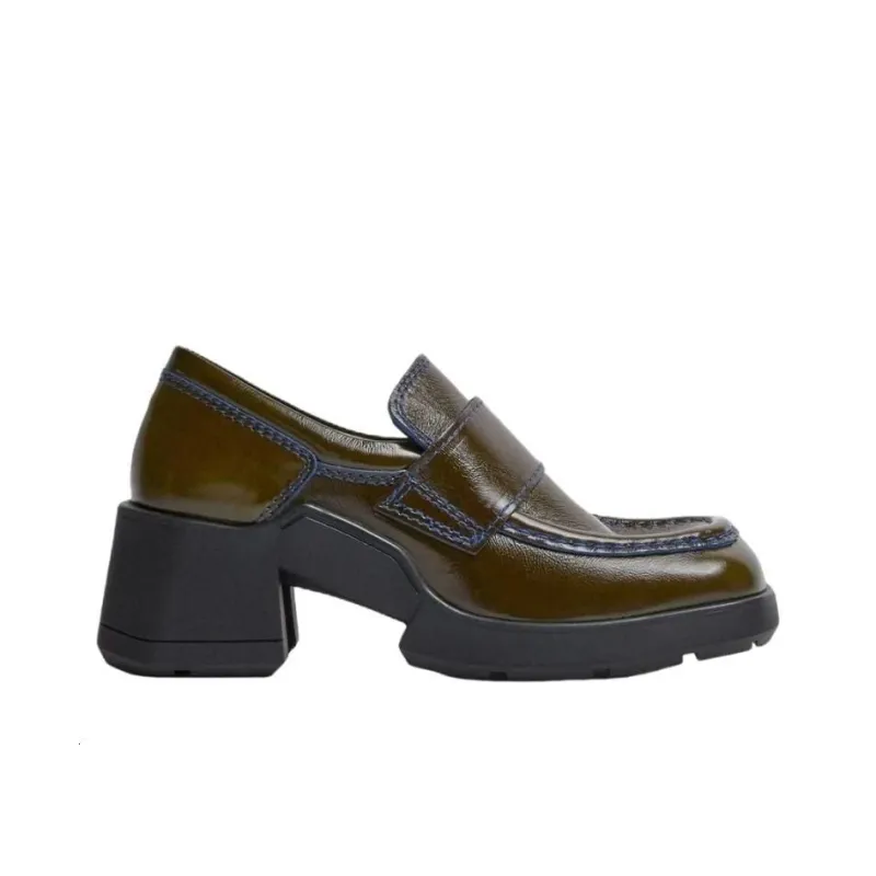 MIISTA Loafers 6cm Women's Brown-1