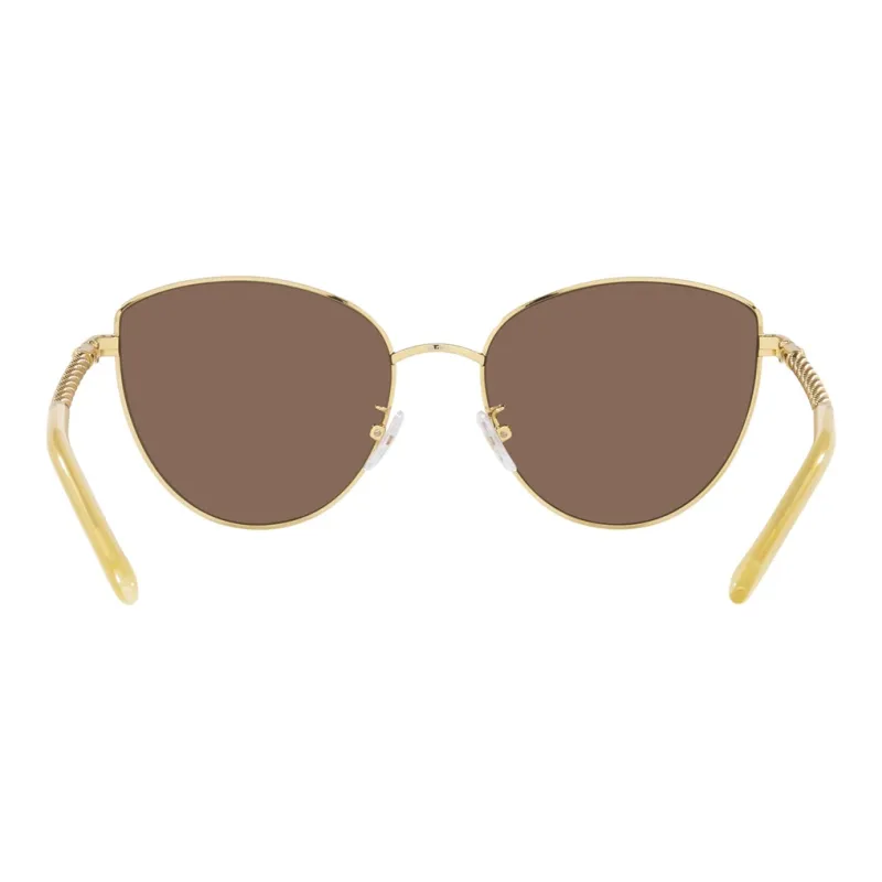 TORY BURCH Metal Cat Eye Sunglasses Women's Gold-3