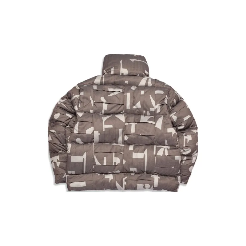 LiNing Vital Series Down Jackets Unisex Cashmere Gray Taupetastic-1
