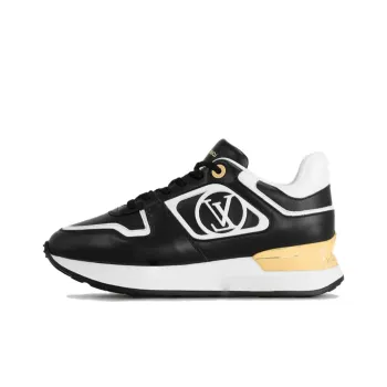 LOUIS VUITTON Run Away Low Top Casual Shoes Women's Black