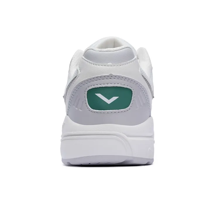 PONY MJ 72 Cushioned Slip Resistant Low Top Running Shoes Unisex White Gray-3