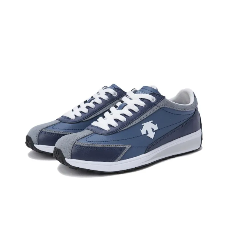 DESCENTE Cron Racer Cushioning Wear Resistant Low Top Skateboard Shoes Unisex Blue-2