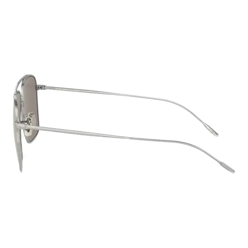 Oliver Peoples Alloy Aviator Sunglasses Unisex Silver-2