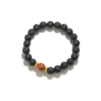 Jodie&Kevin Volcanic Stone Bracelets Unisex