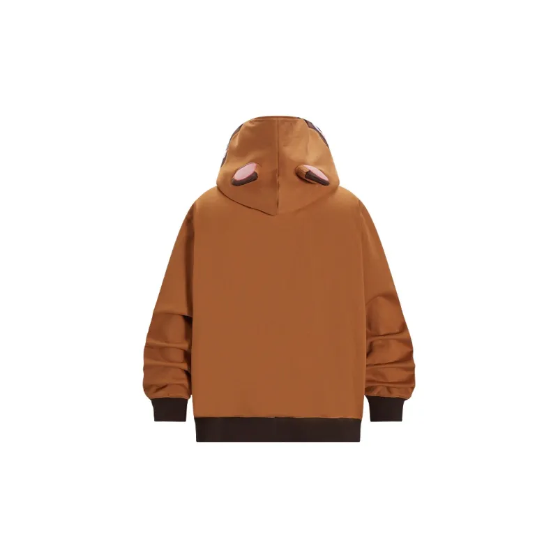 KAKAZZY Sweatshirt Unisex Brown-4