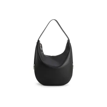 VENOF Cow Leather Shoulder Bag Crossbody Bag Women's Black Mocha Coffee