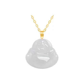 With The Heart Of The Jade Bean Type Jadeite Necklaces Women's