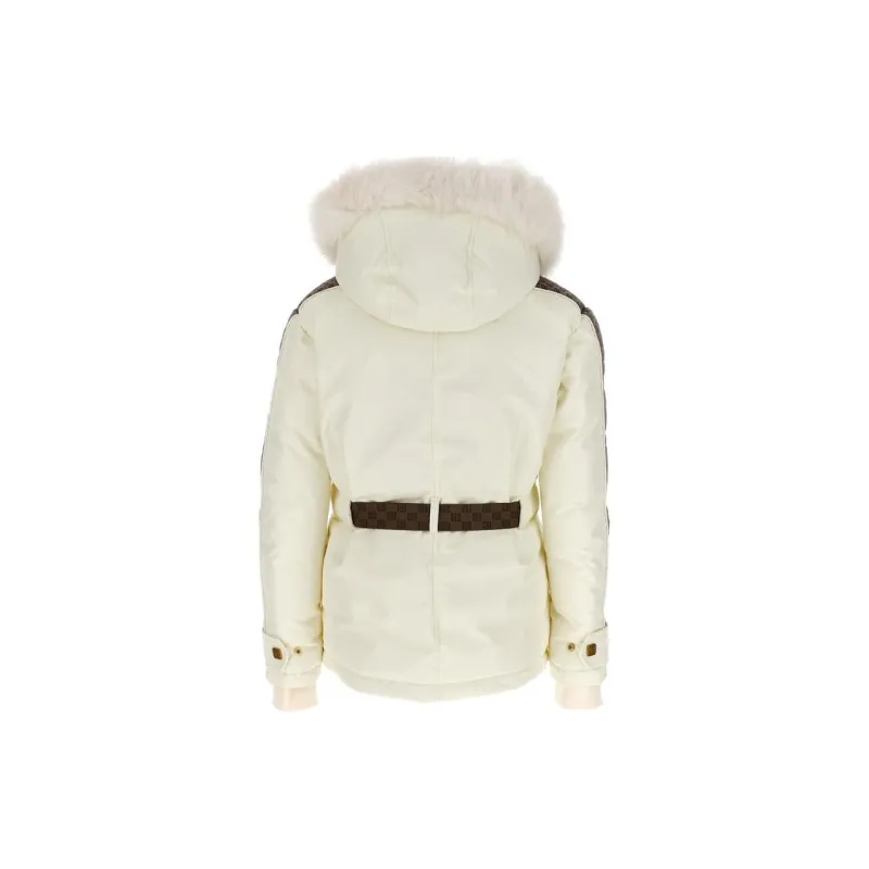 BALMAIN Pb Monogram Belted Ski Jacket-2