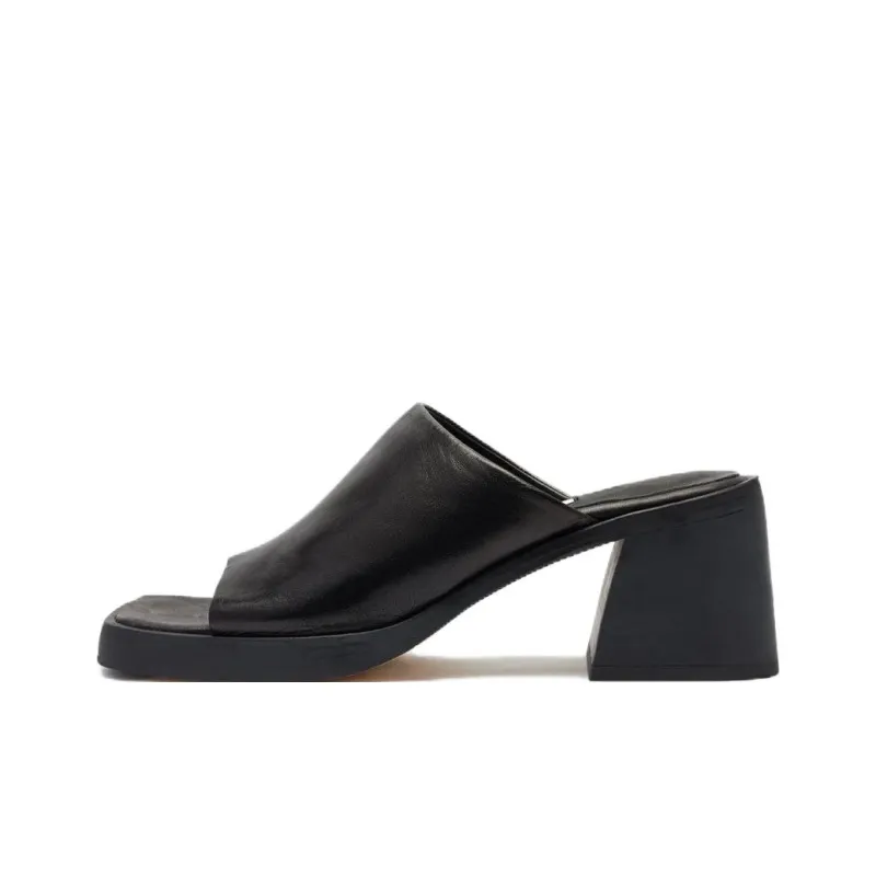 MIISTA Slide Slippers Women's Black-0