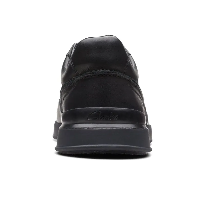 Clarks Low Top Casual Shoes Men's Black-4