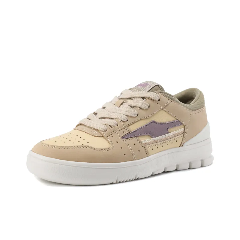 AVIA 825R Series Low Top Skateboard Shoes Women's Beige Yellow Purple-2