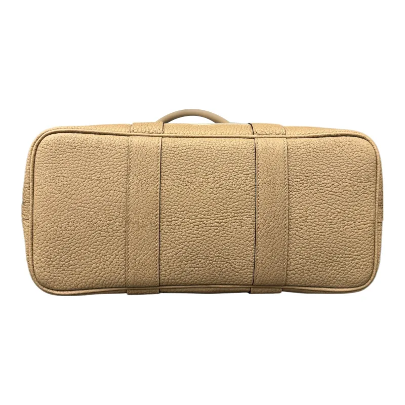 HERMES Garden Party Canvas With Leather Canvas Bag Garden Bag Handbag Unisex Concrete Gray With Marl Beige-1