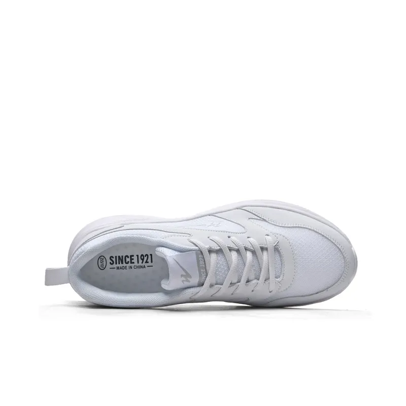 Binary Low Top Running Shoes Men's White-2
