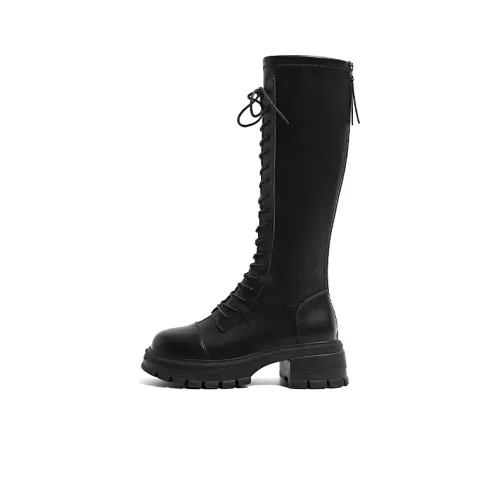 HUANQIU Knee-high Boots Women's Black