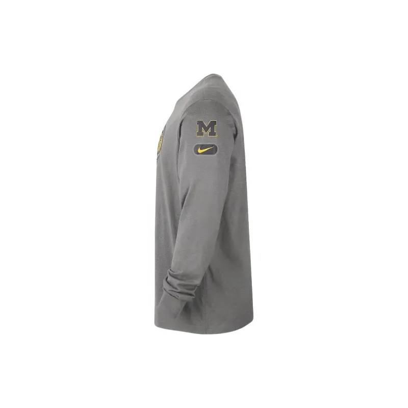 Nike Michigan Fast Break Men's Nike College Long-Sleeve T-Shirt-2