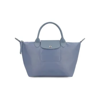 LONGCHAMP Le Pliage Néo Nylon Dumpling Bag Shoulder Bag Crossbody Bag Handbag Large Size Women's Blue