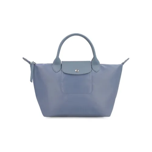 LONGCHAMP Le Pliage Néo Nylon Dumpling Bag Shoulder Bag Crossbody Bag Handbag Large Size Women's Blue