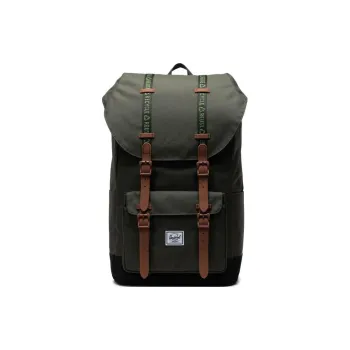 Herschel Recycled Polyester Backpack Large Size Unisex Forest Night/Black