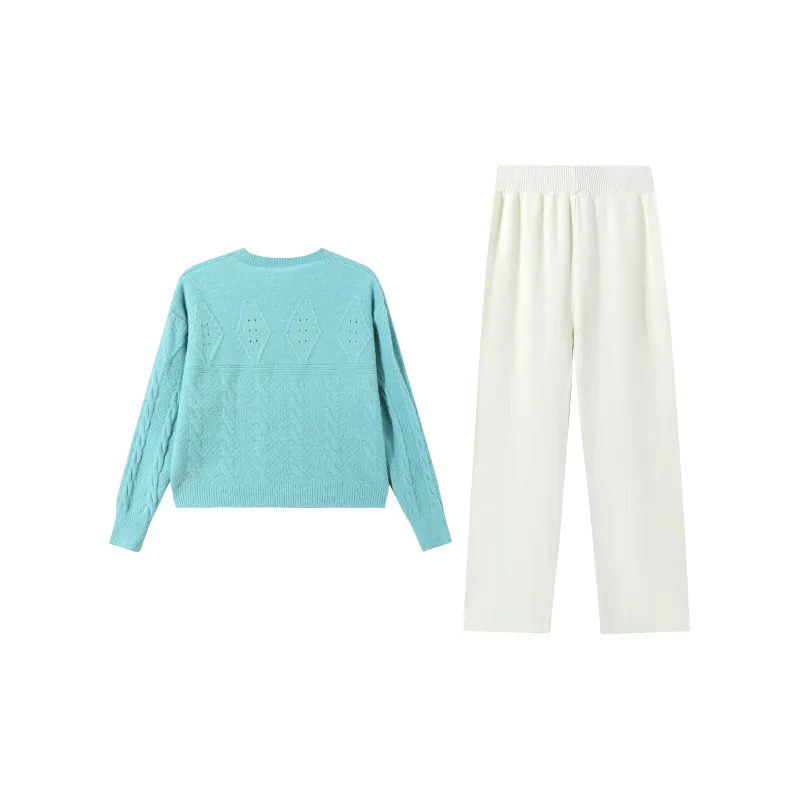 MRR&CO. Casual Suit Women's Blue-1