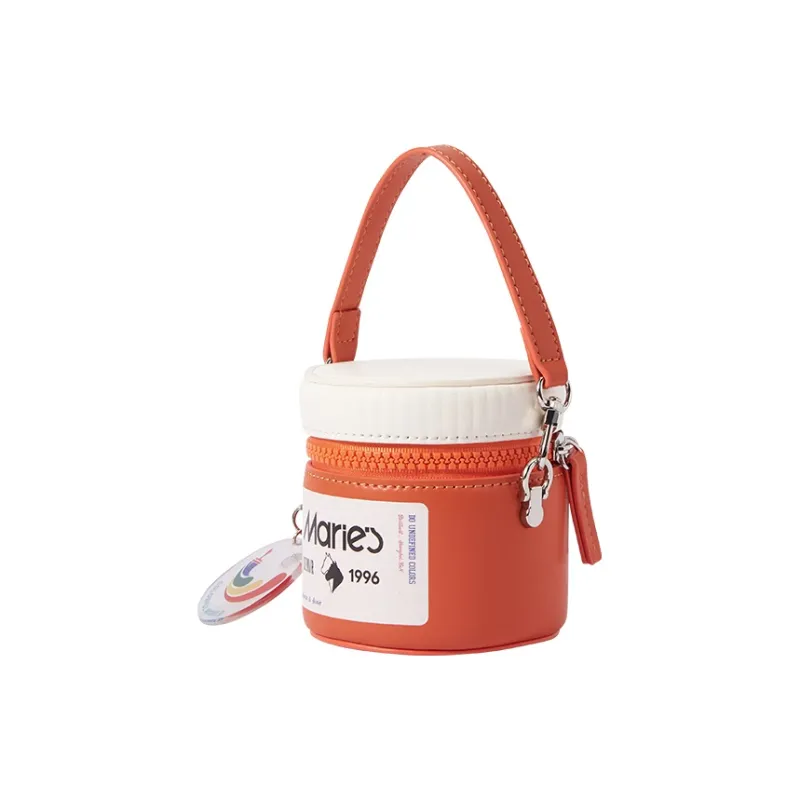 SEM/R Marley Synthetic Leather Crossbody Bag Jar Bag Small Size Women's Turquoise Green/Orange Red/China Blue-5