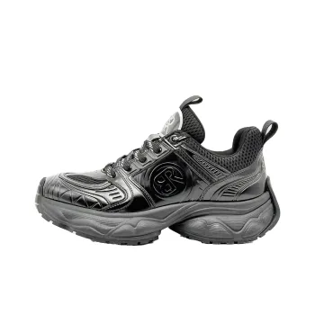 Buzz Robbins Casual Shoes Men Low-Top Black/Black White/White