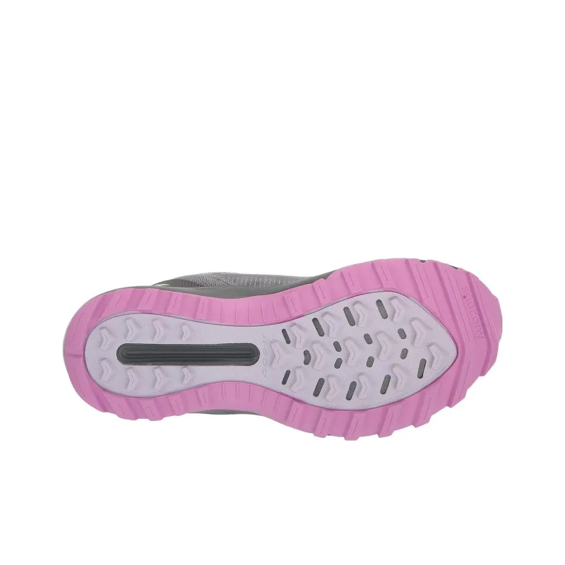 Saucony AURA TR Slip Resistant Low Top Running Shoes Women's Gray Pink-6
