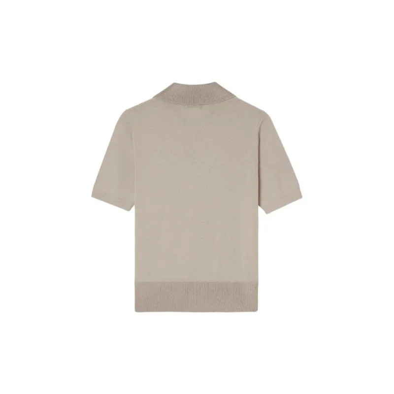 CLUB MONACO Polo Shirt Women's Khaki-1