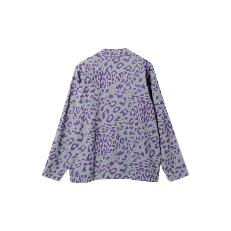 Needles x NOMA T.D. FW23 Shirt Unisex Gray Purple-1