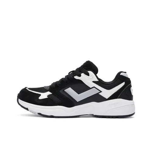 PONY MJ-72 Cushioned Slip-Resistant Low-Top Running Shoes Unisex Black