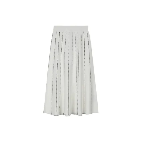 CLUB MONACO Casual Long Skirts Women's White C2WGR