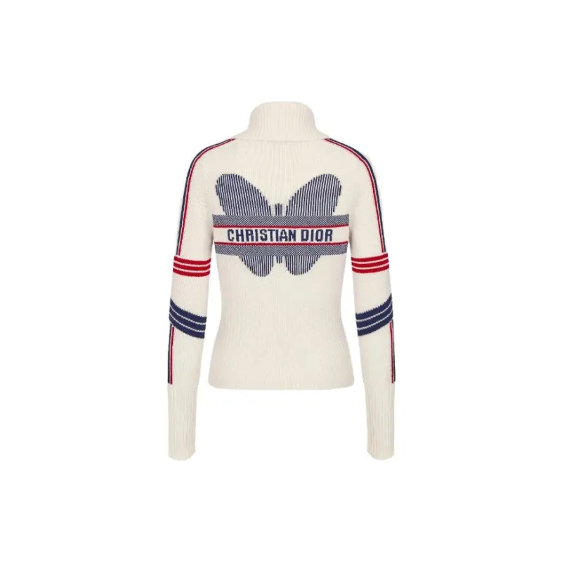 DIOR Dioralps FW23 Knitwear Women's Ecru-1
