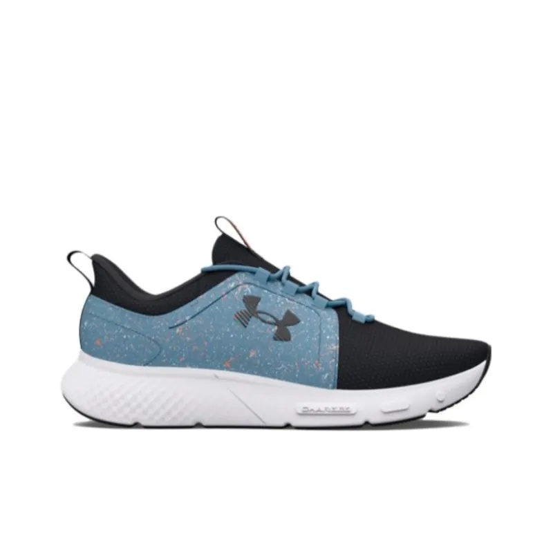Under Armour Charged Propel Paint Splatter Sneakers 'Blue Black' Women's-1