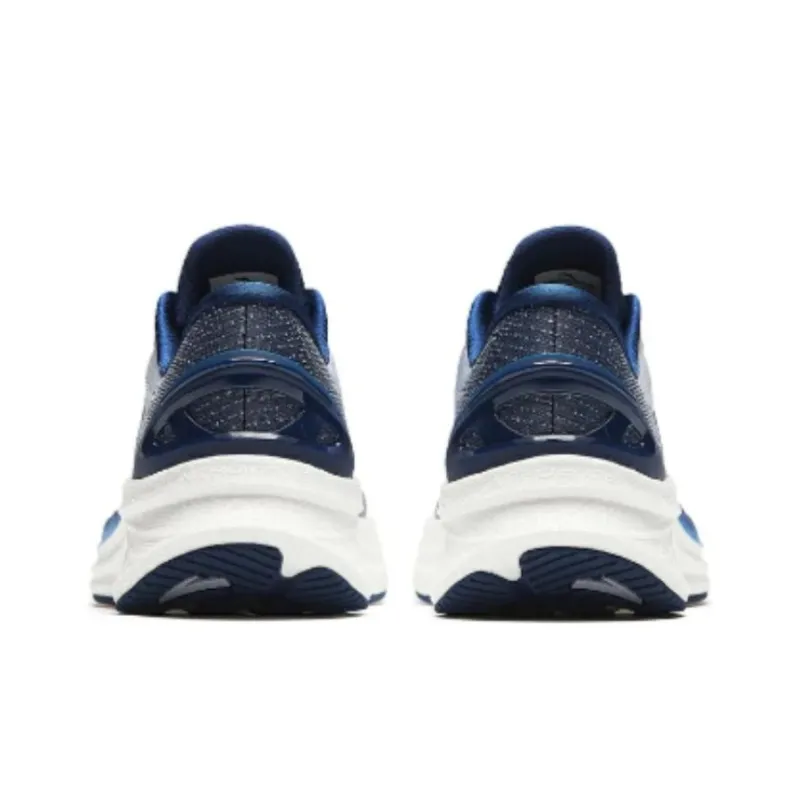 Anta Cushioning Wear-Resistant Low-Top Running Shoes Men's Gray Blue-3