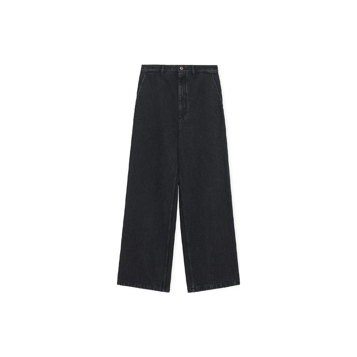 Black Baggy Denim Jeans - POIZON
