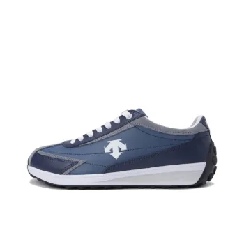 DESCENTE Cron Racer Cushioning Wear Resistant Low Top Skateboard Shoes Unisex Blue