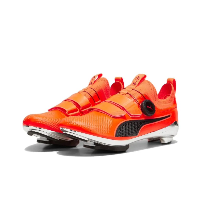 PUMA Pwr Spin Indoor Cycling 'Ultra Orange Black' Women's-2