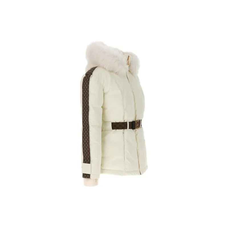 BALMAIN Pb Monogram Belted Ski Jacket-3