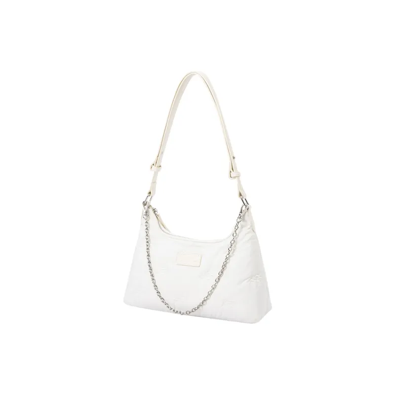 SEM/R Super Plant, Collaboration Edition Polyester Shoulder Bag Trumpets Women's Milk White/Gray Blue-1