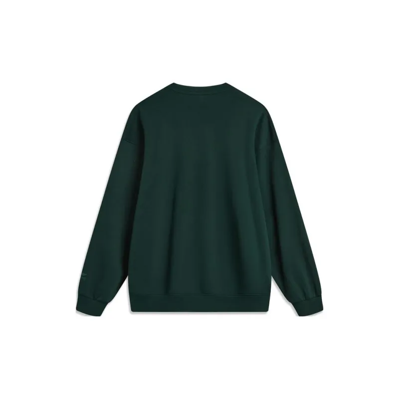LiNing Weekend Youth Sweatshirt Unisex Vintage Green-1