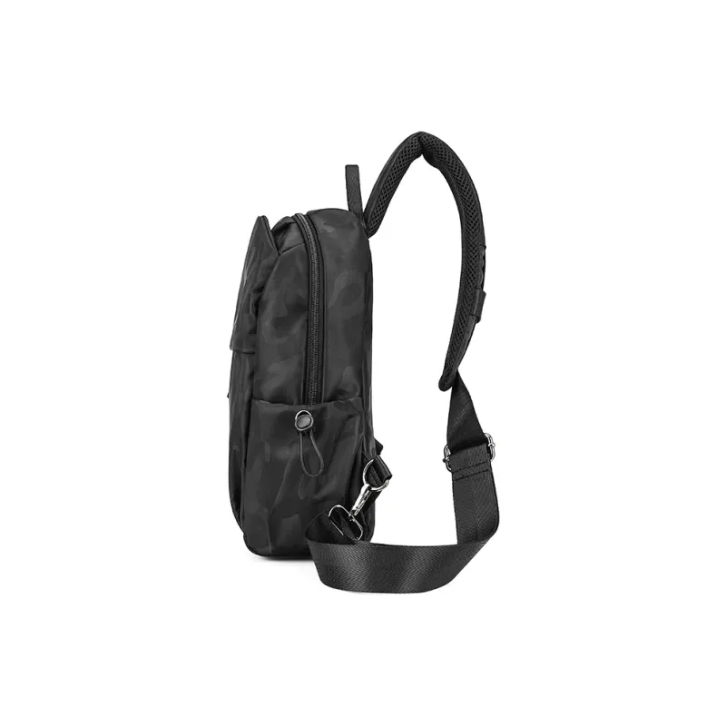 Playboy Fabric Sling Bag Medium Size Men's Black-3