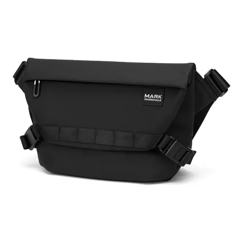 FAIRWHALE Synthetic Leather Crossbody Bag Regular Unisex Black