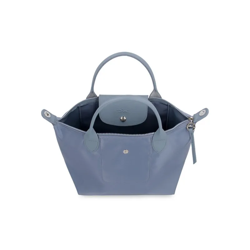 LONGCHAMP Le Pliage Néo Nylon Dumpling Bag Shoulder Bag Crossbody Bag Handbag Large Size Women's Blue-3