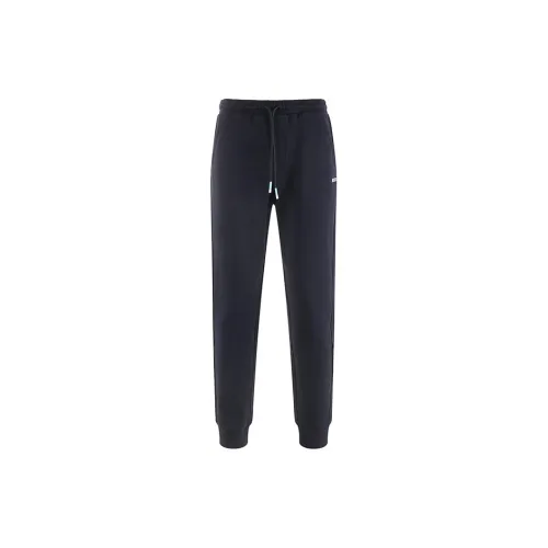 HUGO BOSS Knitted Sweatpants Men Dark Blue